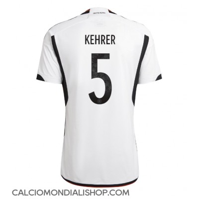 Maglie da calcio Germania Thilo Kehrer #5 Prima Maglia Mondiali 2022 Manica Corta
